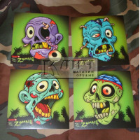 Мишень картонная Gamo Zombie, 100 шт