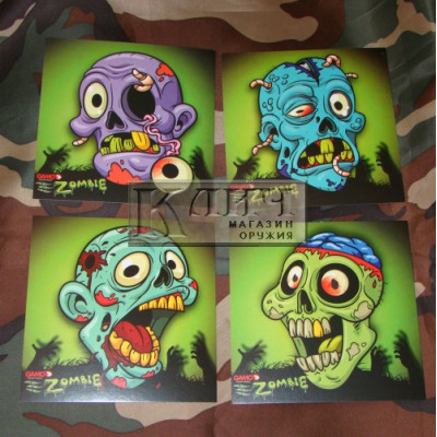 Мишень картонная Gamo Zombie, 100 шт