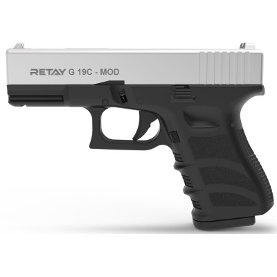 Стартовый пистолет Retay G19C Chrome