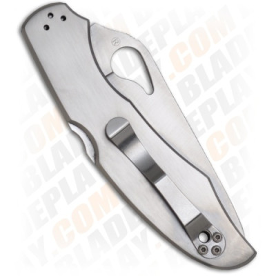 Нож складной Spyderco Byrd Cara Cara 2, стальная рукоять, полусеррейтор