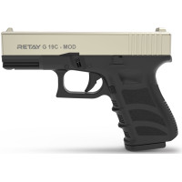 Стартовый пистолет Retay G19C Satin