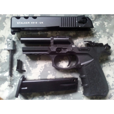 Стартовый пистолет Stalker 4918 Black