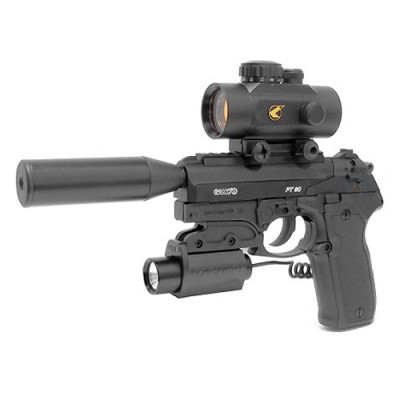 Пневматический пистолет Gamo PT-80 Tactical