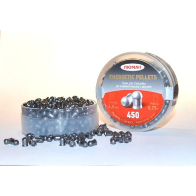 Пули для пневматического оружия Люман Energetic Pellets, 450 шт