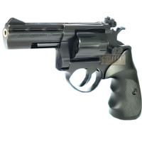 Револьвер под патрон Флобера ME 38 Magnum 4R, черный, с пластиковой рукояткой