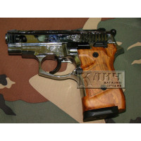 Стартовый пистолет Stalker 914 Shiny Chrome Engraved