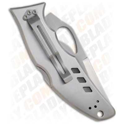 Нож складной Spyderco Byrd Flight, стальная рукоять, полусеррейтор