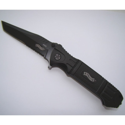 Нож складной Walther Black Tack Tanto