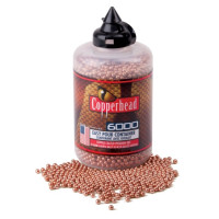 Шарики стальные омедненные Crosman Copperhead BBS 6000 шт.