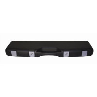 Кейс Mega line 97x25x10 пластиковый, черный, клипсы