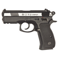 Пневматичний пістолет ASG CZ 75D Compact Nikel
