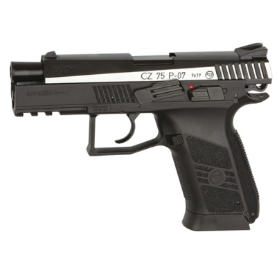 Пневматический пистолет ASG CZ 75 P-07 Blowback Nikel