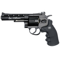 Пневматичний револьвер ASG Dan Wesson 4'' Black